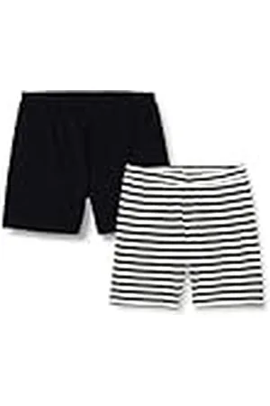 ONLY Onlmay High Waist Stripe Shorts Jrs 2Pk Pantalones Cortos, , XS para Mujer