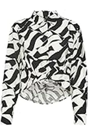 VERO MODA Vmjoss Aria Knot LS Camiseta Wvn Ga Blusa de Manga Larga, , XS Mujeres