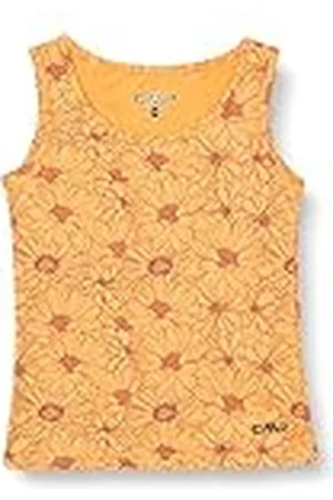 CMP Canotta Outdoor Traspirante E con Trattamento Antibatterico Camiseta de Tirantes, Niñas, , 98