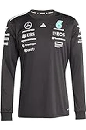 adidas Hombre Mercedes - AMG Petronas Formula One Team Driver Jersey Long Sleeve Black Men, , L