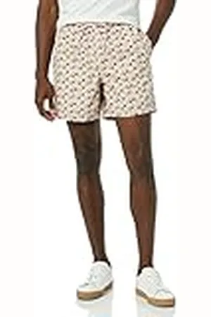 Amazon Pantalones Cortos de 15 cm con Cordón Ajustable Hombre, , XXL