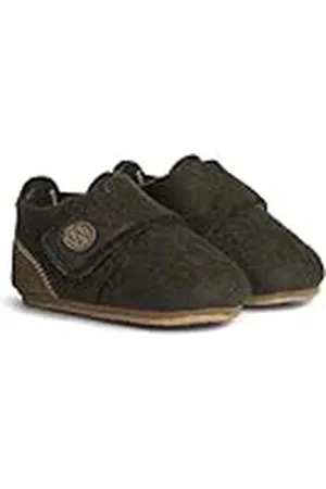 WHEAT Marlin-Zapatillas de Estar por casa para niños pequeños, Unisex, 90% Felpa, 10% Ante Transpirable, Pantuflas, , 23 EU