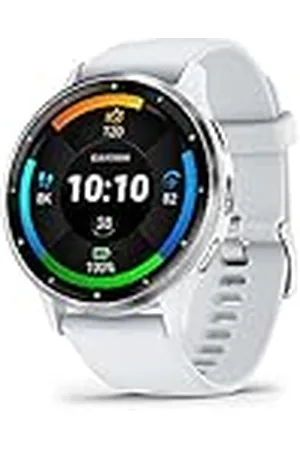 Garmin Venu 3, Smartwatch Premium con GPS, AMOLED, Funciones avanzadas de Salud y Forma física, más de 30 Aplicaciones Deportivas, 14 días de autonomía, Blanco