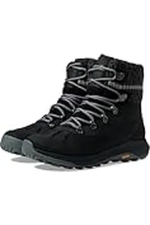 Merrell Siren 4 Thermo Mid Zip WP-Black, Botas Mujer, 37.5 EU