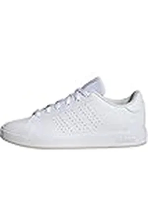 adidas Advantage Base 2.0 Shoes, Zapatos Mujer, FTWR White/FTWR White/Putty Mauve, 39 1/3 EU