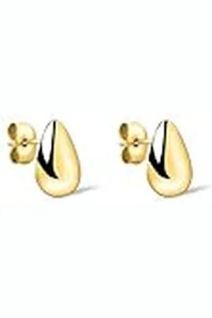 liebeskind Berlin LJ-1636-E-12 - Pendientes de acero inoxidable en oro IP, 1,2 cm, Acero inoxidable, Sin piedra preciosa