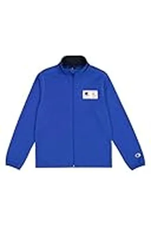 Champion Legacy Retro Sport B (306864) -Quick-Dry Micro Polar Fleece Full-Zip High-Neck Sudadera, , 13-14 años para Niños
