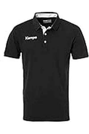 Kempa Prime Polo, Hombre, Negro/Blanco, 140