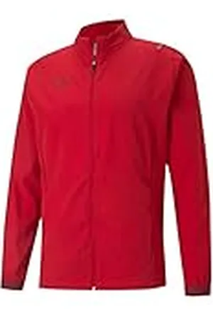 PUMA TeamCUP Sideline Jacket Chaqueta de entrenamiento, Hombre, Chili Pepper/Cordovan, M