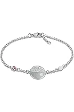 Tommy Hilfiger Jewelry Pulsera para Mujer en Acero Inoxidable con un Charm - 2780460