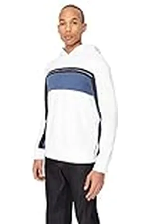 Armani Exchange Sudadera con Capucha de algodón orgánico sin cepillar, , XL para Hombre