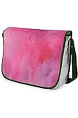 Bonamaison Bolso escolar de mensajero impreso digitalmente con correa caqui para estudiantes, bolsa cruzada, bolsa de mensajero, bolsa de hombro para la escuela, vuelta a la escuela, tamaño: 29 x 36