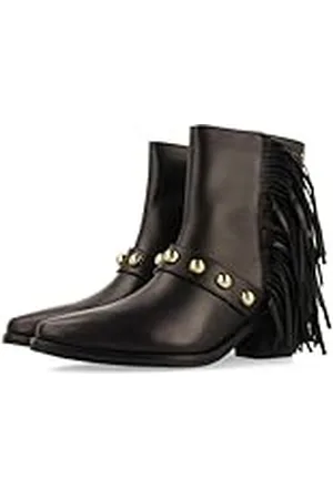Gioseppo Botines TACÓN Piel Flecos Y TACHAS Clarksville