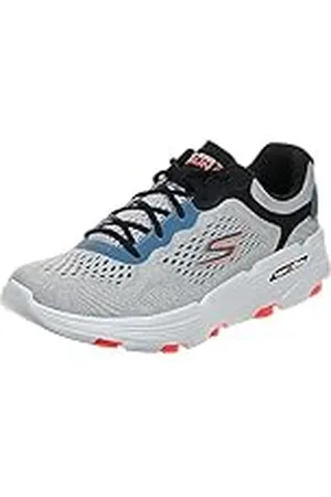Skechers GO Run 7.0, Zapatillas Hombre, Gray and Multi Textile/Synthetic, 44 EU