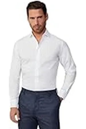 Hackett ESS GMT Dye Stret Pop Camisa, , XXL para Hombre