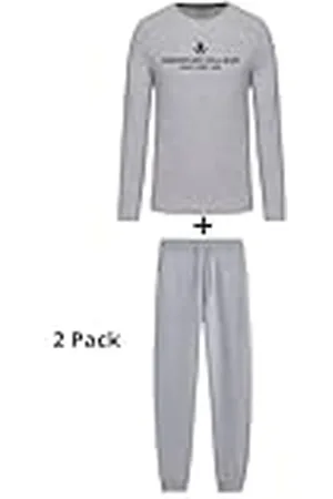 American College Pyjama Polaire Enfant Pour Fille Juego de Pijama, , 14 años (Pack de 2) para Niñas