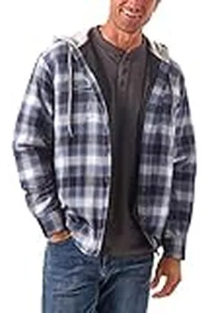 Wrangler Authentics Veste Chemise Matelassée en Flanelle pour Homme Camisa Abotonada, , XL para Hombre