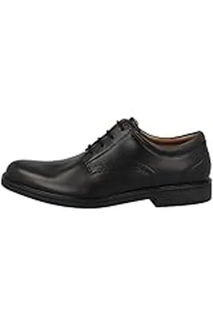 Clarks Un Aldric Lace Zapatos de cordones derby Hombre, Negro (Black Leather -), 41.5 EU