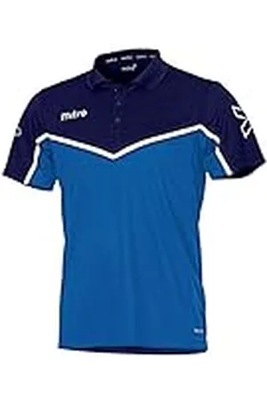 Mitre Kids Primero Football Training Polo Shirt - Royal/Navy/White, Large