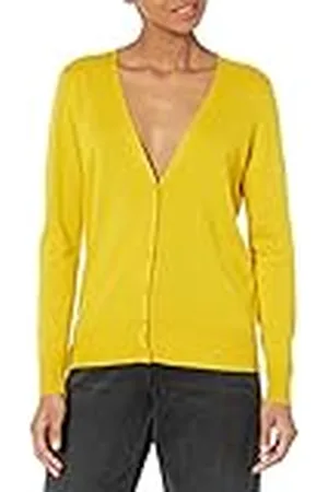 Amazon Jersey Ligero con Cuello de Pico (Disponible en Tallas Grandes) Mujer, , L