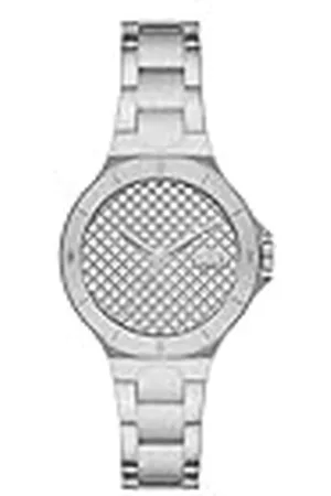 DKNY Reloj Análogico-Digital para Mujer de Automático con Correa en Poliéster NY6667