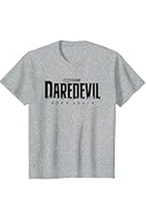 Daredevil Niños Born Again Black Logo Camiseta