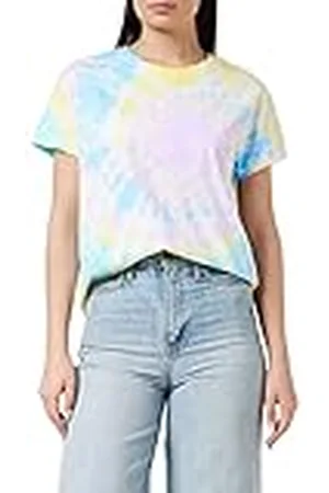 Urban classics T-Shirt Ladies Tie Dye Boyfriend tee Camiseta, , S para Mujer