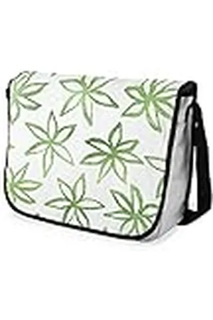 Bonamaison Bolsa de Mensajero con Estampado Digital con Correa Negra para Estudiantes, Bolsa de Cuerpo Cruzado, Bolsa de mensajería, Bolsa de Hombro para niños, niñas, niños, tamaño: 29 x 36 cm
