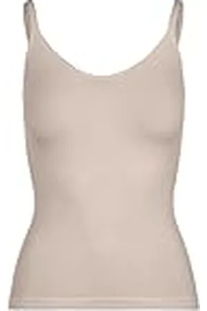 Pieces® Pcplain Ropa Interior Top Noos Camiseta, Blanco (Nature Nature), S-M para Mujer