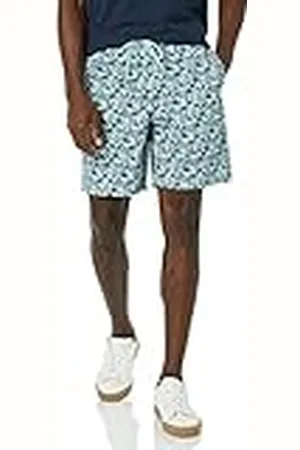 Amazon Pantalones Cortos Para Caminar Con 20 cm De Pernera Cordón De Ajuste y Corte Holgado (Disponibles En Tallas Grandes) Hombre, , XS