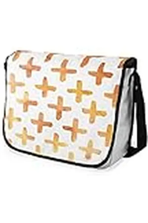 Bonamaison – Bolsas de Mensajero con Pulsera Negra para Estudiantes, Mochilas Escolares para niñas y niños, 29 x 36 cm