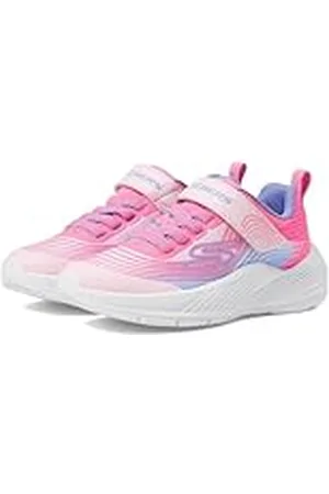 Skechers Microspec Advance, Zapatillas, Pink/Purple, 28 EU