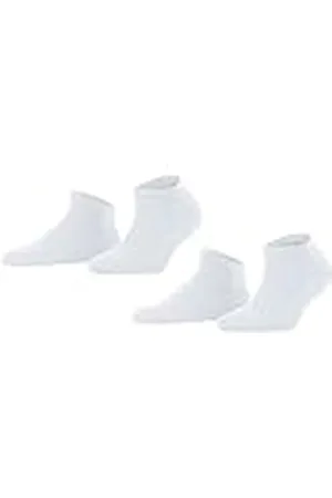 Falke Happy Double Pack W Sn algodón lisos 2 pares, Calcetines cortos Mujer, , 35-38