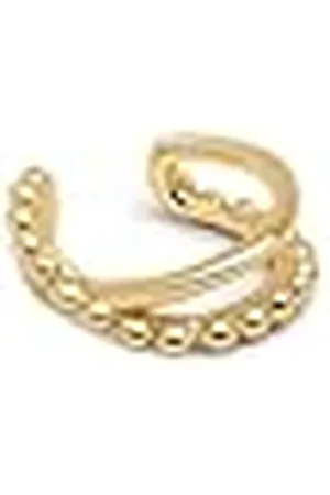 SINGULARU Pendiente Suelto Ear Cuff Nina. Plata de Ley con acabado en Baño de de 18kt. Joyas para Mujer