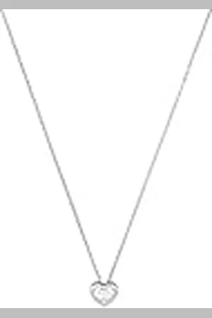 Amor Collar con colgante Collar de de ley 925 para señoras, con sintetizador de circonitas cúbicas, 42 cm, , corazón, Se entrega en caja de regalo de joyería