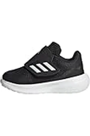 adidas RunFalcon 3.0 Hook-and-Loop Shoes, Zapatillas para Correr Unisex bebé, Core Black/Cloud White/Core Black, 19 EU
