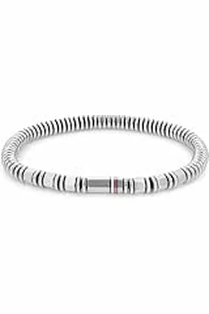 Tommy Hilfiger Jewelry Pulsera con Cuentas para Hombre de aematita - 2790381