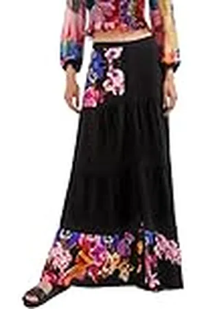 Desigual Fal_LE Mans Falda, , S para Mujer