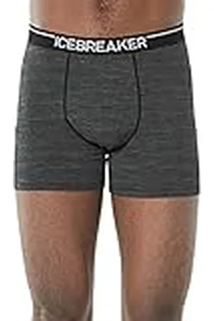 Icebreaker Anatomica Boxers Calzoncillos para Hombre - Ropa Interior de Lana Merina para Senderismo, Deportes de Invierno, Running, Gimnasio - , L