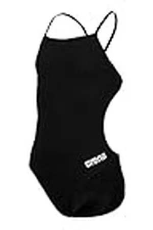 Arena Solid Challenge Team Junior Bañador de Una Pieza para Niña, Bañador Deportivo de Secado Rápido, Tejido MaxLife Eco Resistencia al Cloro y Protección UV UPF 50+