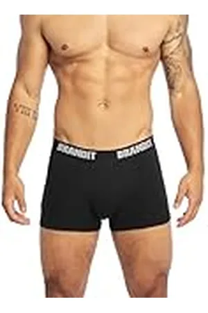 Brandit Boxer Shorts Logo 2 Pack, color: black+blac, size: XXL