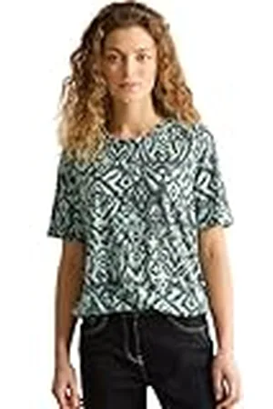 CECIL B322935 Camiseta con Estampado Ornamental, , XS Mujeres