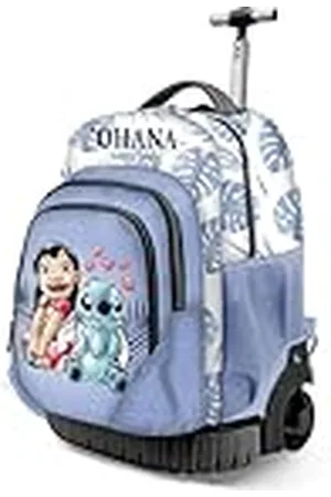 Disney Lilo y Stitch Couple-Mochila Trolley GTS FAN, Lila, 32 x 47 cm, Capacidad 30 L