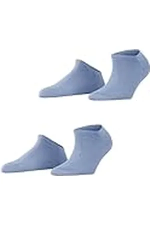 ESPRIT Uni Multipack W Sn algodón lisos 2 pares, Calcetines cortos Mujer, , 39-42