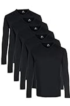 Lower East LE158 Camiseta de Manga Larga, , 2XL (Pack de 5) Hombres