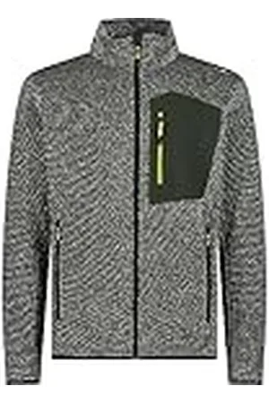 CMP Chaqueta Hombre, Caqui-Negro-Ácido, 56