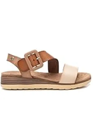 Refresh Sandalia Mujer Taupe - Calzado Cómodo y Versátil - Moda casual - Modelo 17284401 (Talla 39)