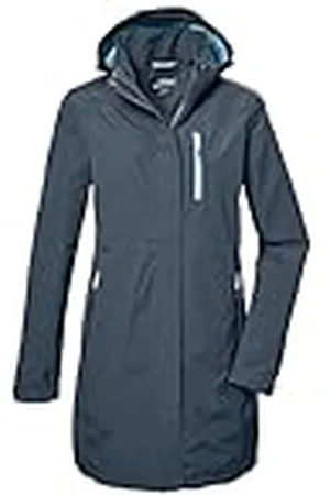 Killtec Mujer Parka funcional/parka con capucha con cremallera KOS 30 WMN PRK, , 42, 42918-000