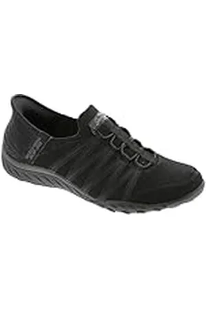Skechers Breathe Easy para Mujer Zapatillas Roll with Me, -, 6 Wide