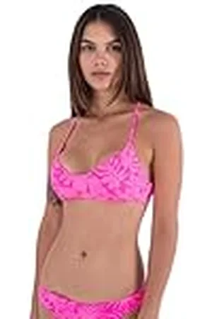 Hurley Parte Superior del Bikini Ajustable Mujer - Jungle Walk Open Back